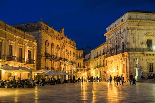 Ortigia pod gwiazdami z Syrakuz