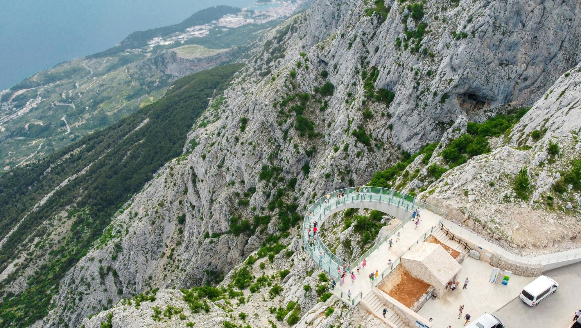 E -Tuk panoramic tour and Skywalk Biokovo