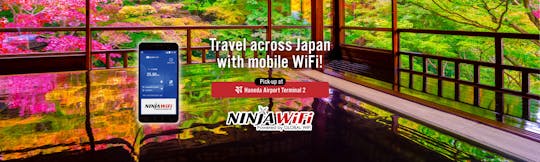 Noleggio WIFI mobile al Terminal 2 dell'aeroporto di Haneda