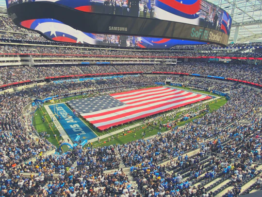 Los Angeles Chargers football game ticket at SoFi Stadium