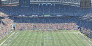 Seattle Seahawks football game ticket at Lumen Field