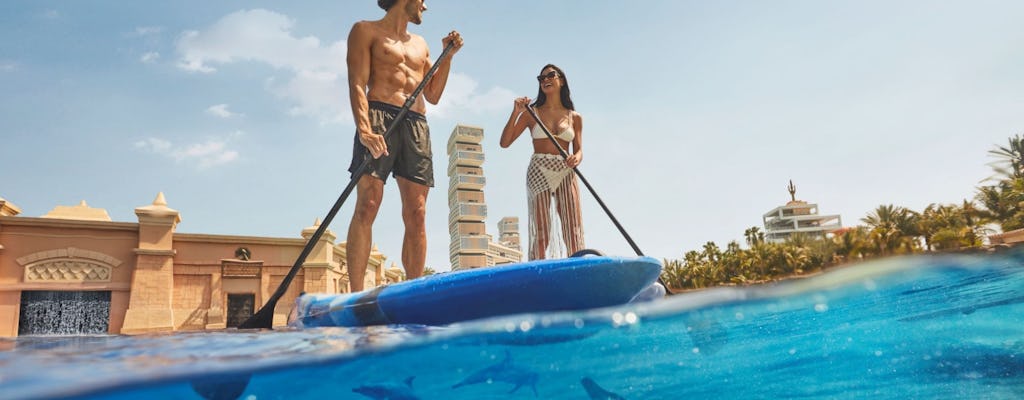 Delfinpaddeln im Atlantis the Palm