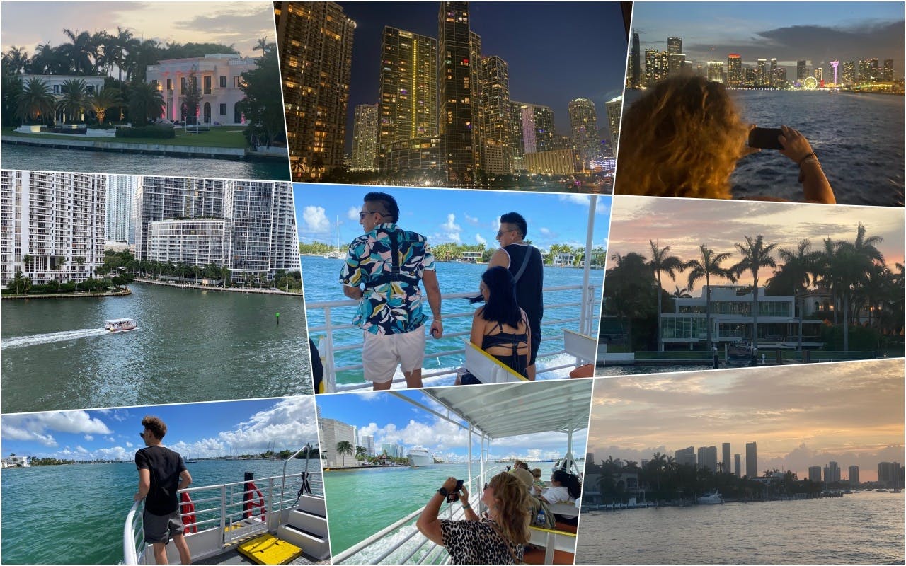 Miami full day sightseeing bus tour with 90 minute cruise and Everglades airboat