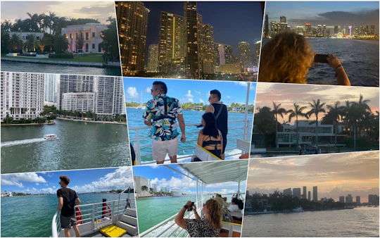 Miami full-day sightseeing bus tour with 90-minute cruise and Everglades airboat