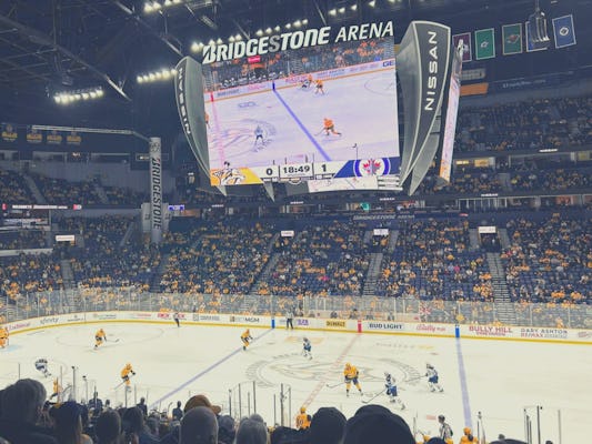 Nashville Predators Panoramic Picture - Bridgestone Arena