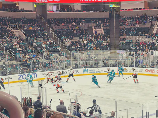 Bilhete para um jogo da NHL do San Jose Sharks no SAP Center