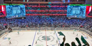 Seattle Kraken ice hockey game ticket at Climate Pledge Arena
