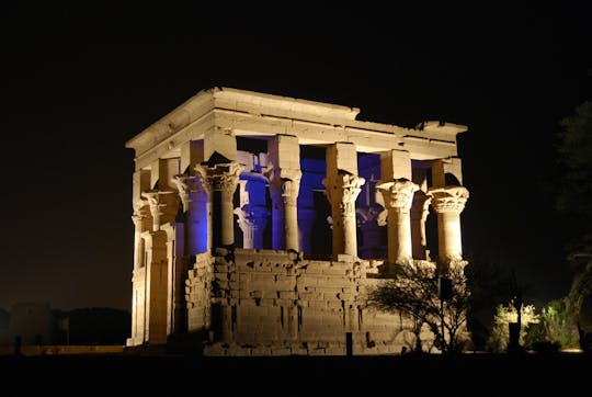 Sound and light show experience at Philae Temple