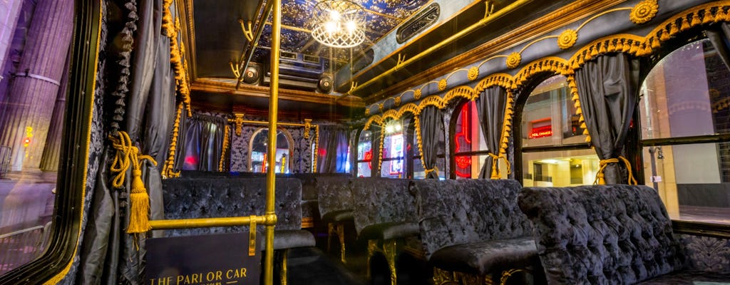 Luxury trolley Hollywood sightseeing tour with expert guide