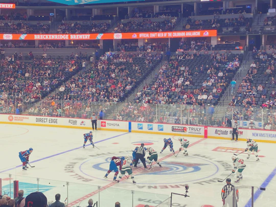 Colorado Avalanche NHL game ticket at Ball Arena