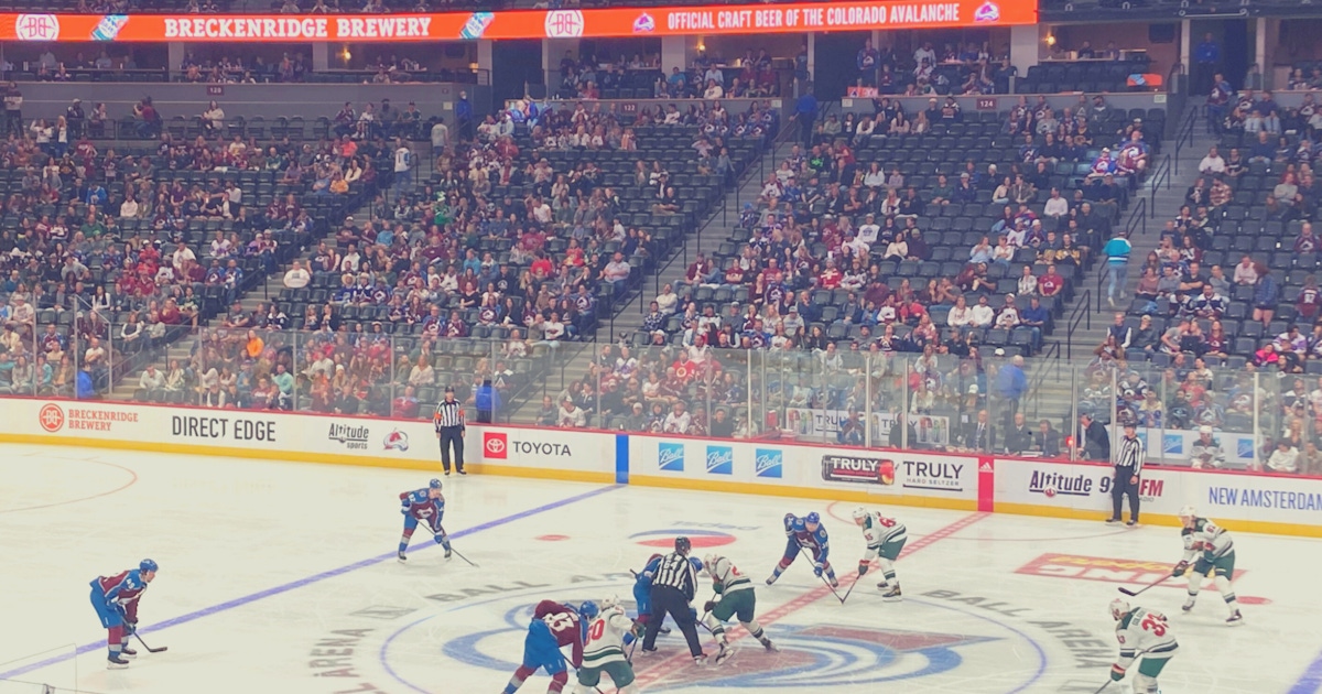 Game Ball Arena The Avalanche What Happens Tonight