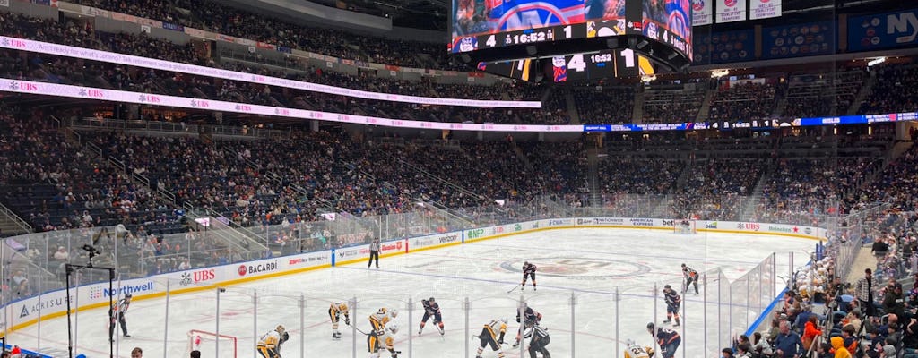 Eintrittskarte für das NHL-Spiel der New York Islanders in der UBS Arena