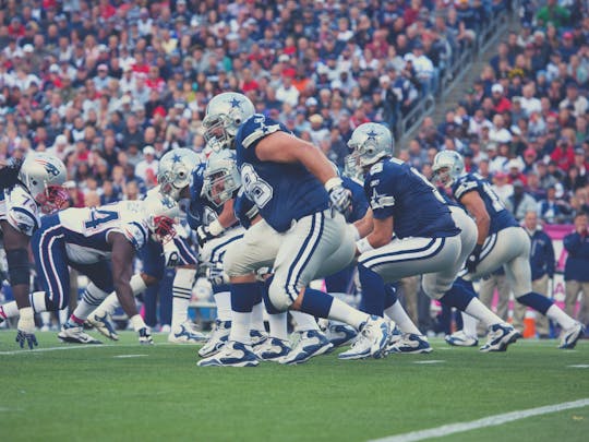 Eintrittskarte für das Fußballspiel der Dallas Cowboys im AT&T Stadium