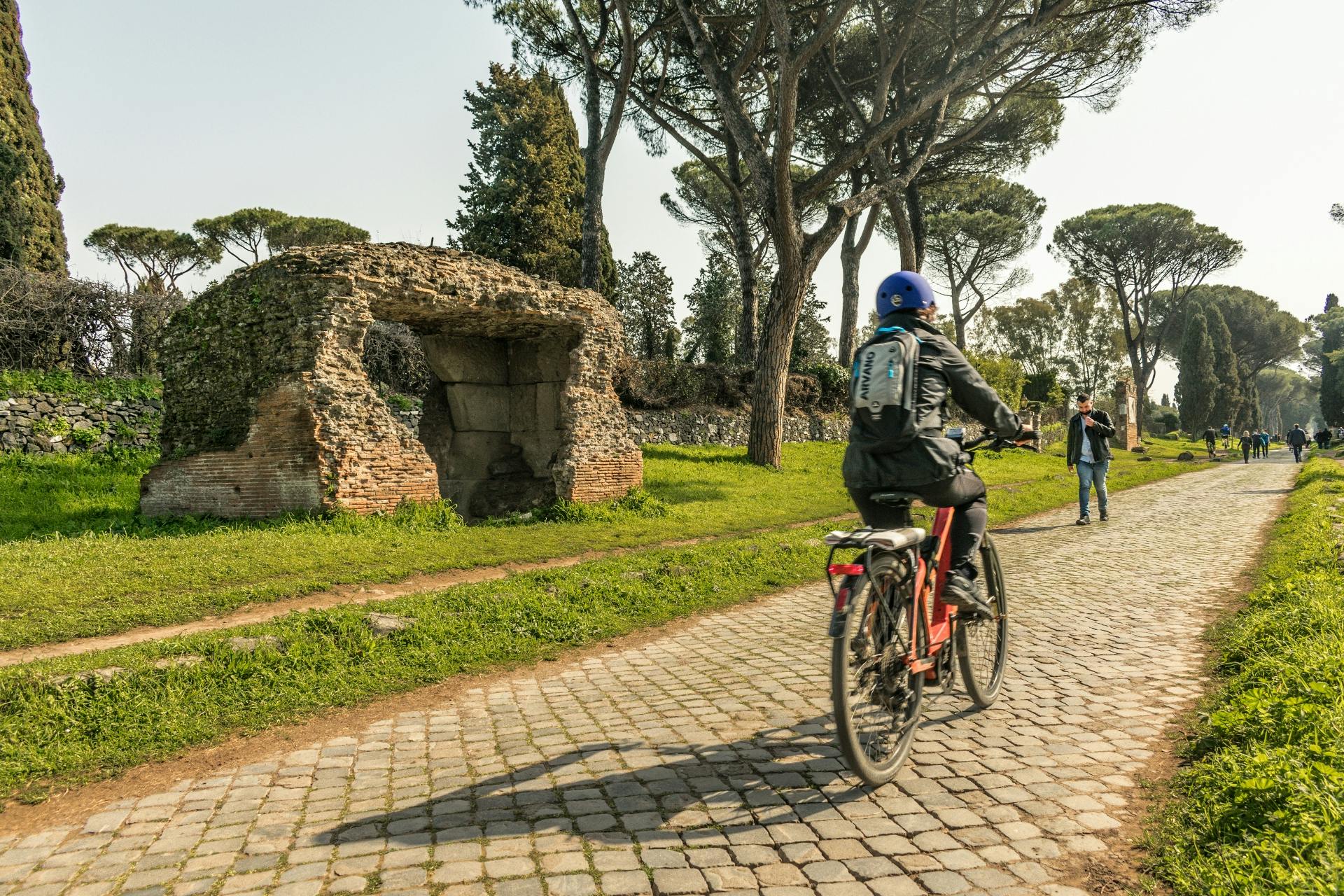 Ganztägiger Fahrradverleih in Appia Antica