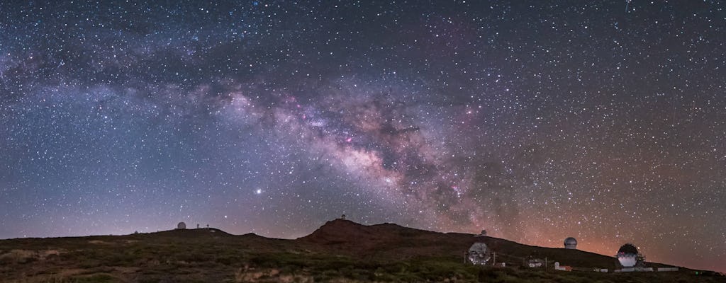 Visite en bus du Roque de los Muchachos avec coucher de soleil et observation des étoiles