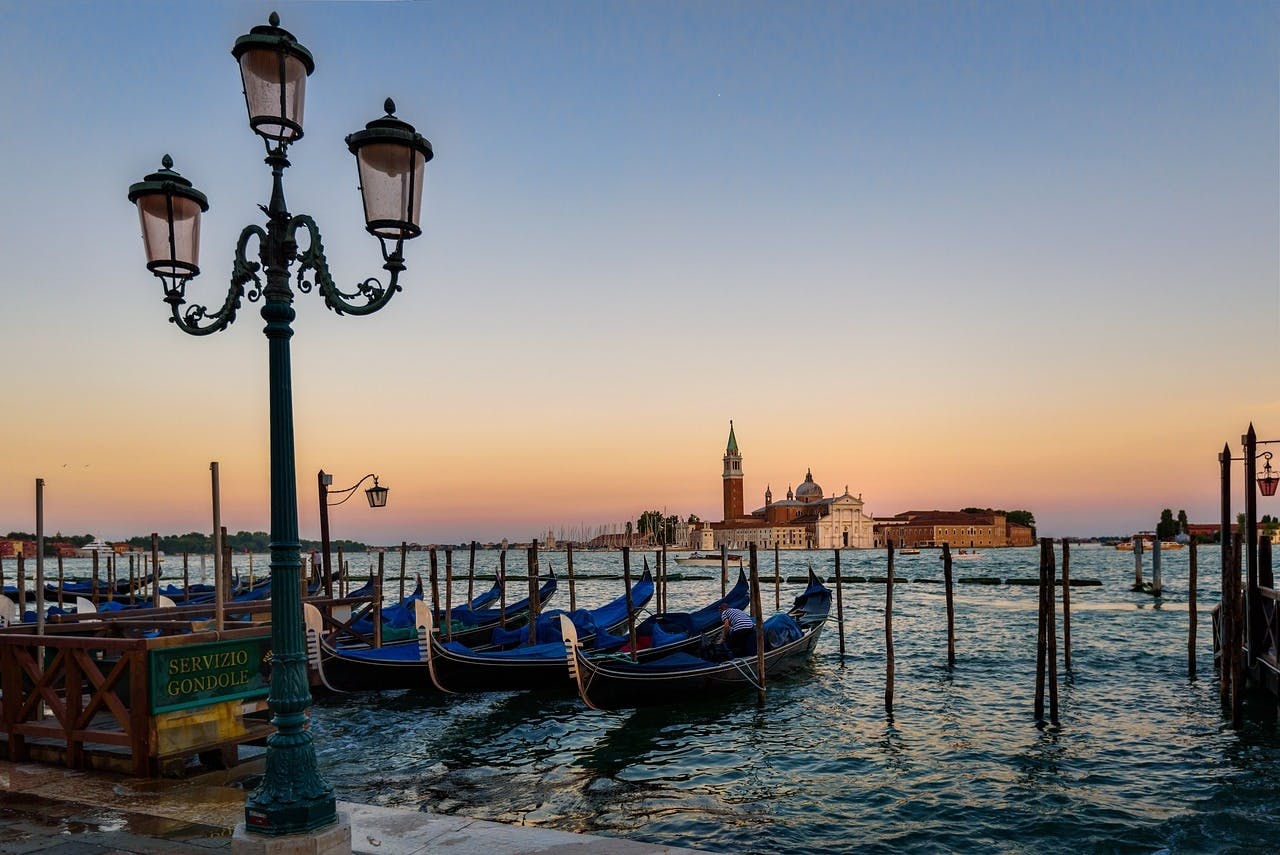 Gondola ride near St Mark’s Square with optional islands tour Musement