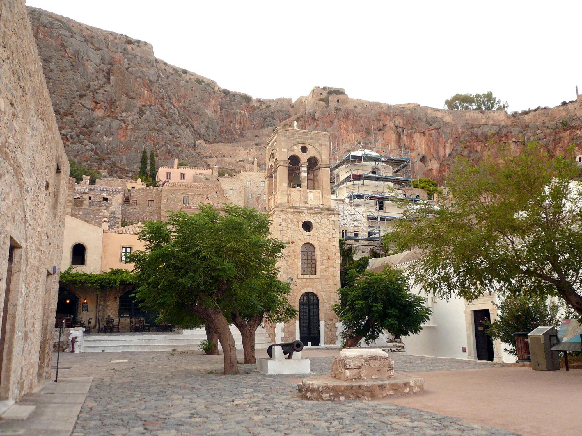 Castle of Monemvasia with Guided Tour and Free Time