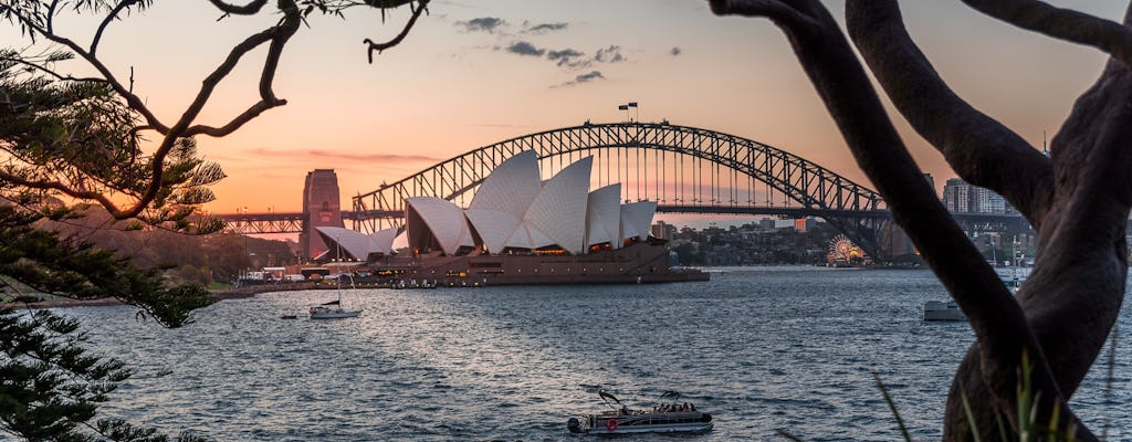 Tour al tramonto del porto di Sydney con fotografo professionista