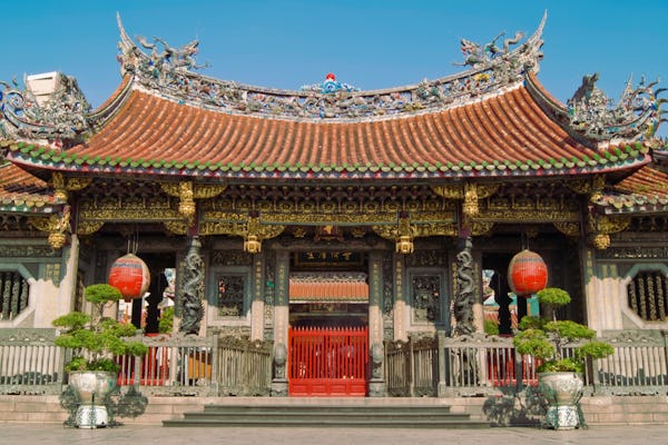 2-godzinna piesza wycieczka po świątyni Longshan z prywatnym przewodnikiem