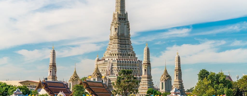 Geführte Tour durch Geschmäcker und Tempel entlang des Chao Phraya