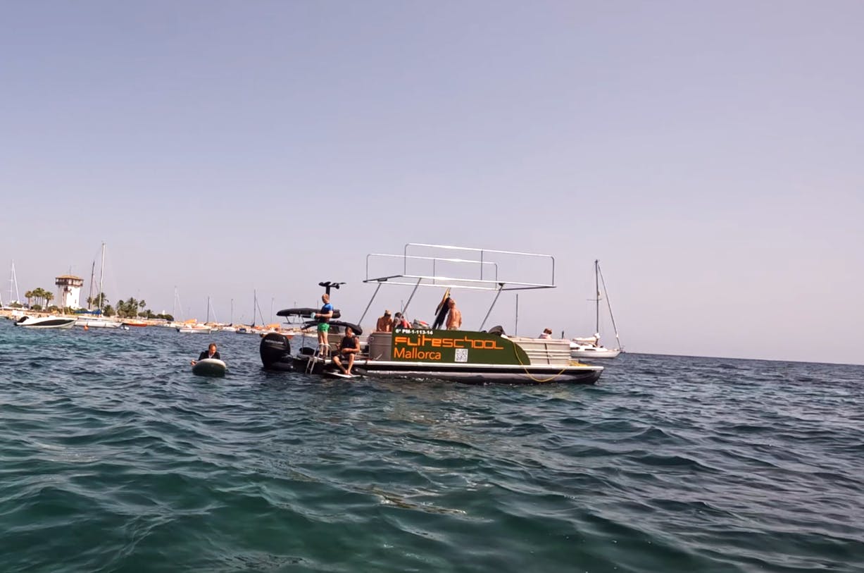 Boat tour with fliteboard experience in Majorca