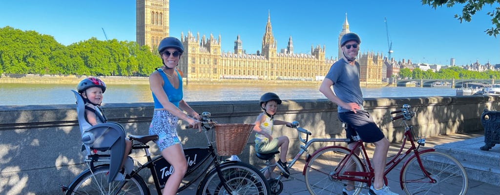 Privé fietstocht met het gezin door Londen