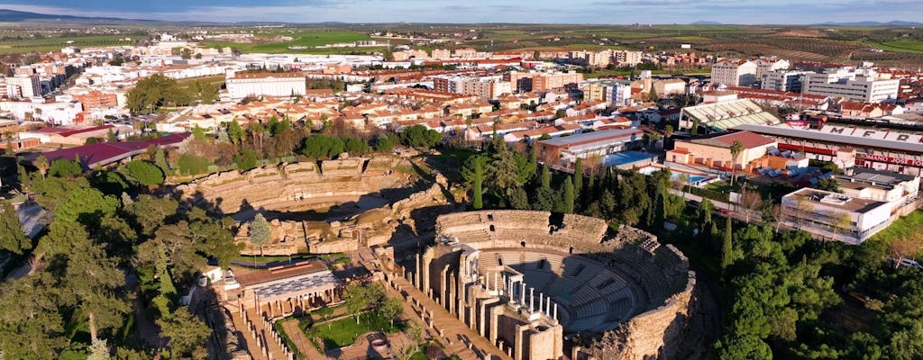 Billets pour le théâtre romain de Mérida et visite autoguidée sur votre téléphone