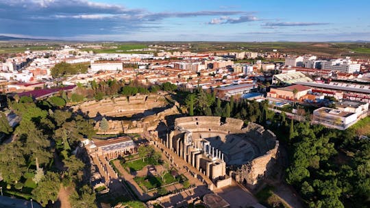 Billets pour le théâtre romain de Mérida et visite autoguidée sur votre téléphone