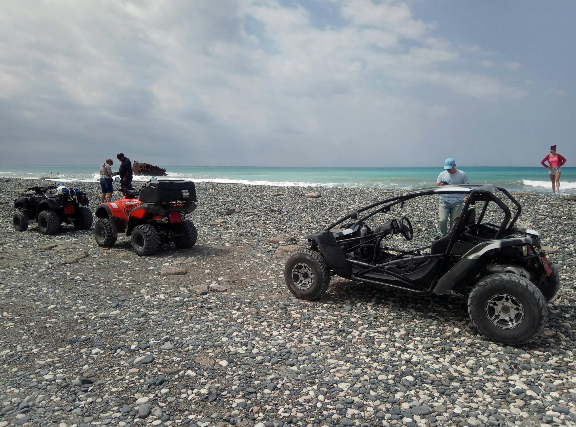 Excursion en quad dans la baie d'Akrotiri depuis Limassol