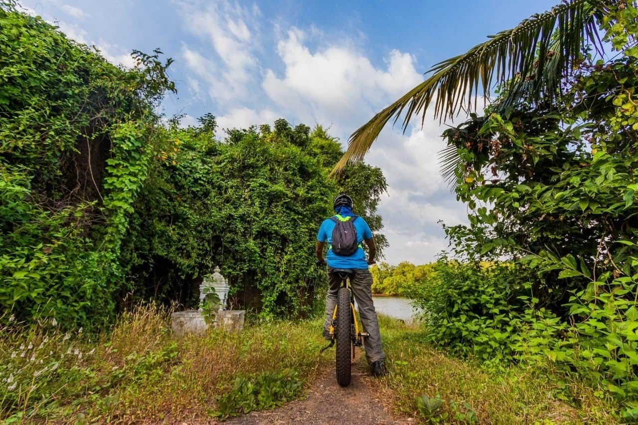 Goa E-bike Tour of Divar Island with High Tea