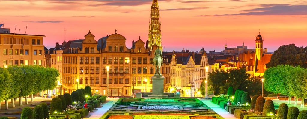 Zwiedzanie brukselskiego jarmarku bożonarodzeniowego z lokalnym przewodnikiem