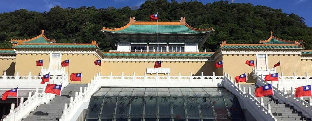 Visite guidée de la ville de Taipei avec billet d'entrée au Musée national du Palais