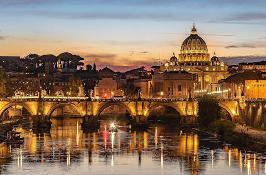 Rome by night tour with pizza and gelato