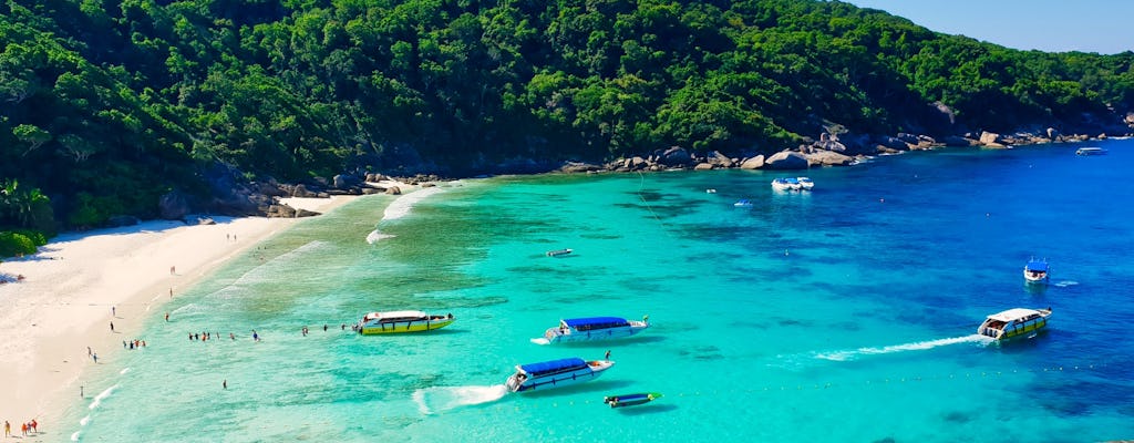 Similan Islands full-day excursion with hotel pick-up in Phuket
