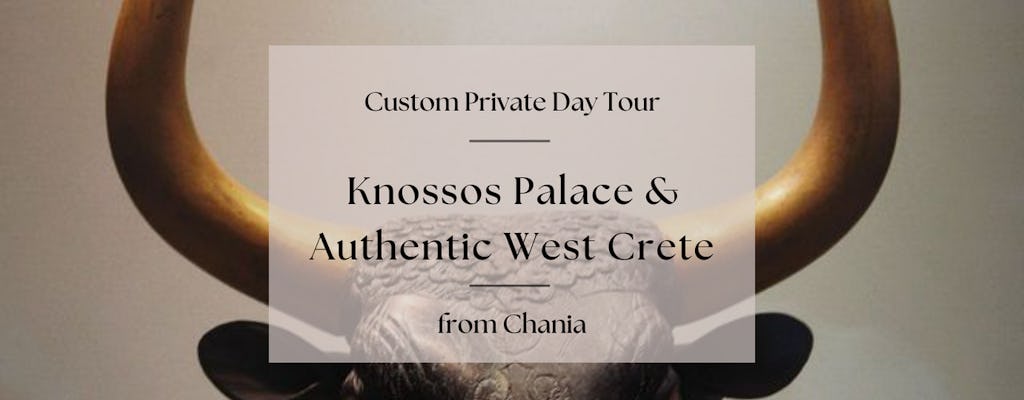Privétour naar het paleis van Knossos en traditionele dorpen op Kreta vanuit Chania