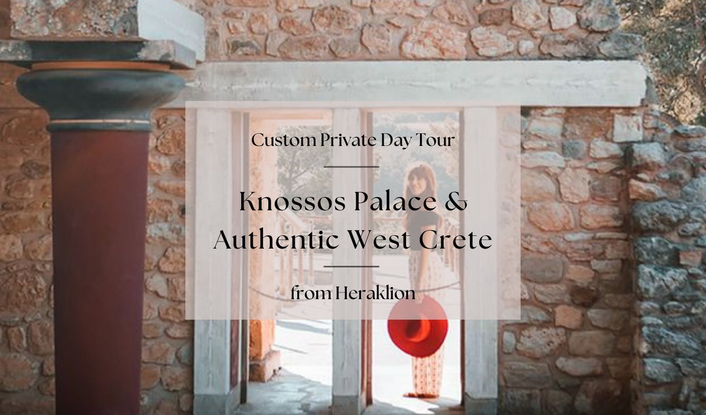 Privat rundtur til Knossos og kretensiske landsbyer fra Heraklion