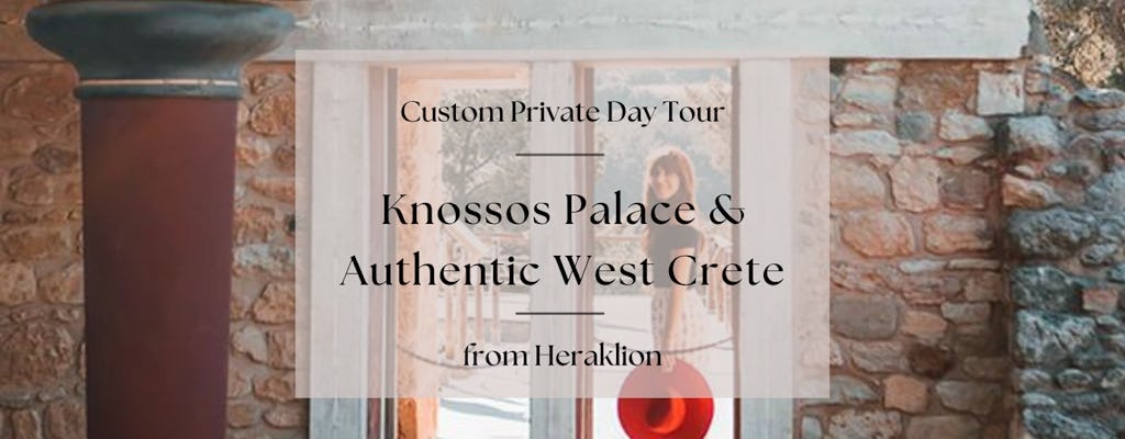Tour privado pelo Palácio de Knossos e aldeias cretenses saindo de Heraklion