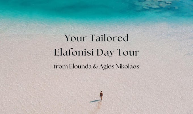 Tour privado pela praia de Elafonissi saindo de Lassithi Elounda e Agios Nikolaos