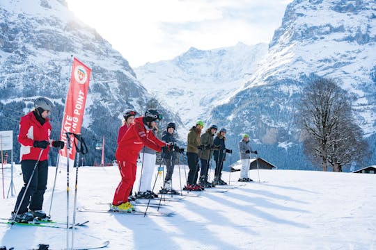 Cours de ski l'après-midi à Interlaken pour débutants