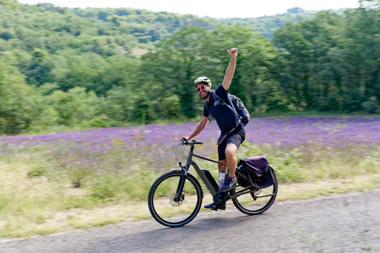 Tour in e-bike nella regione del Luberon da Aix-en-Provence