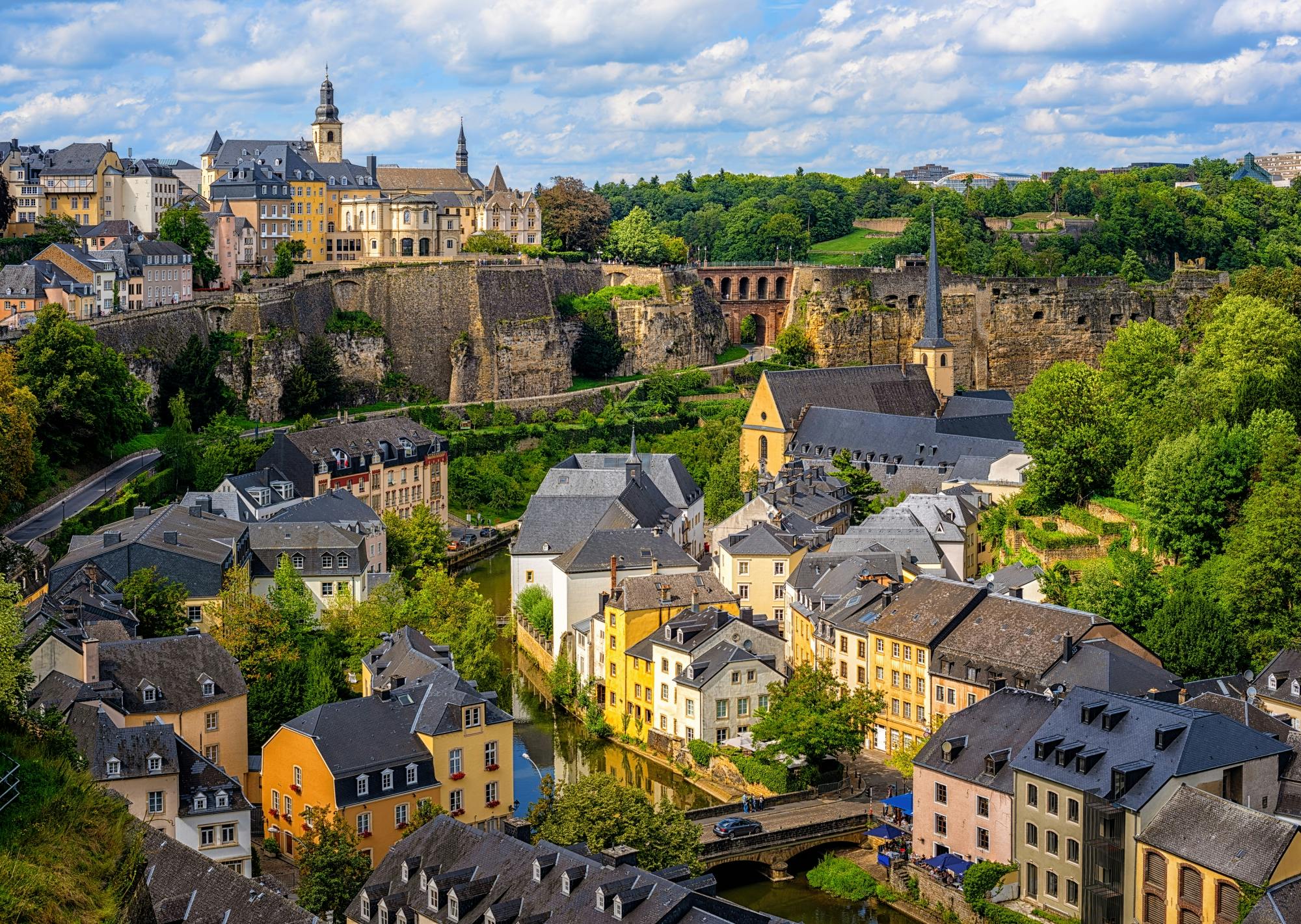 Guided walking tour in Luxembourg city
