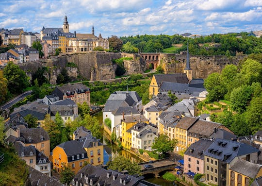 Guided walking tour in Luxembourg city