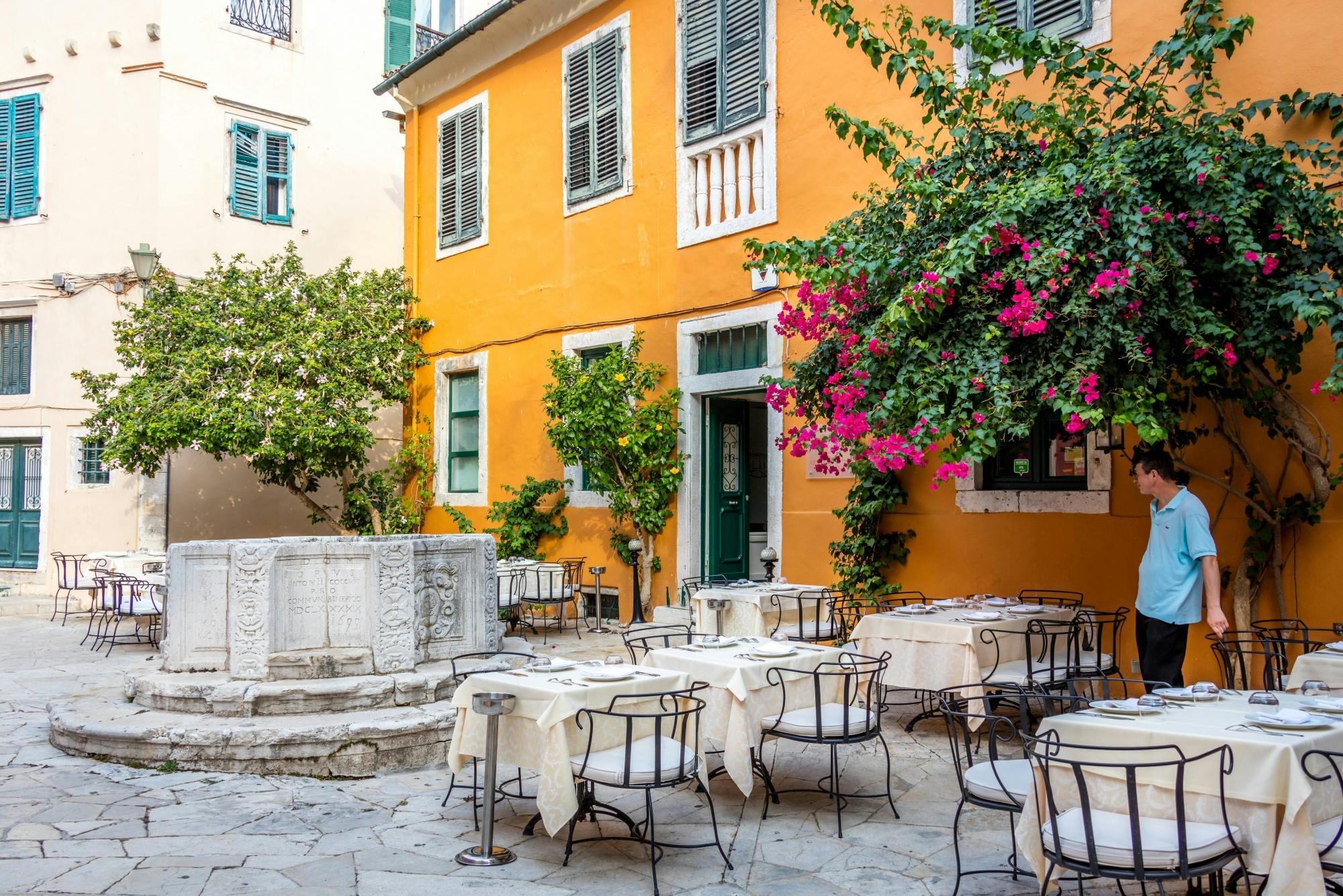 Corfu Town Tour with Achillion Palace and Paleokastritsa