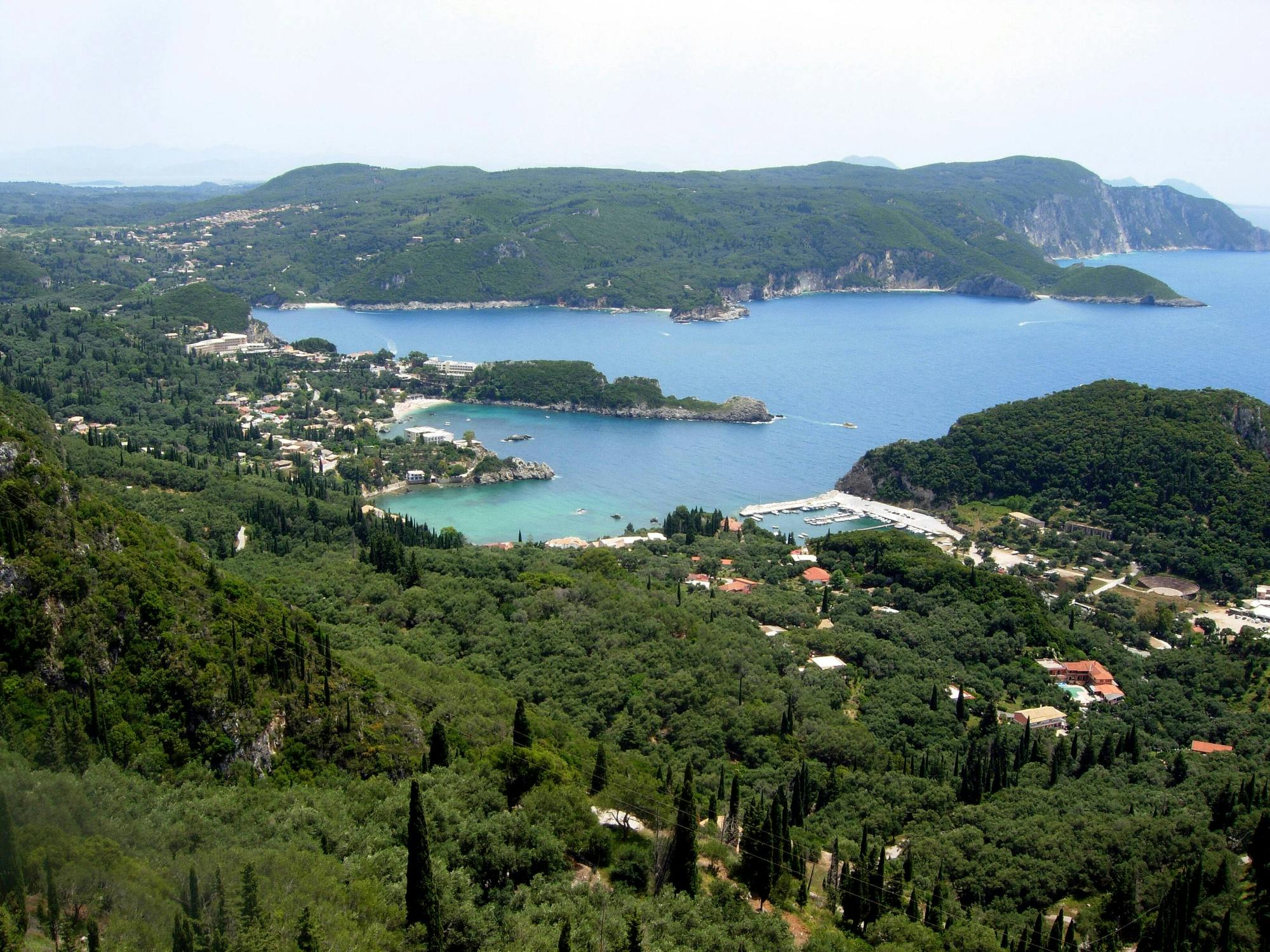 Small Group Corfu Tour with Achillion Palace and Paleokastritsa