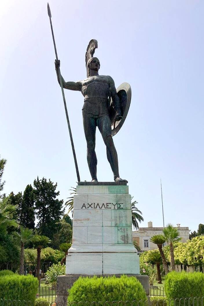 Small Group Corfu Tour with Achillion Palace and Paleokastritsa