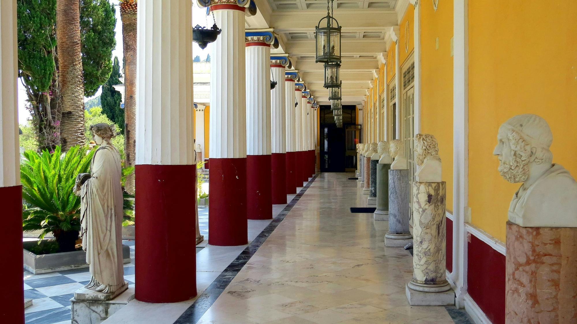 Small Group Corfu Tour with Achillion Palace and Paleokastritsa