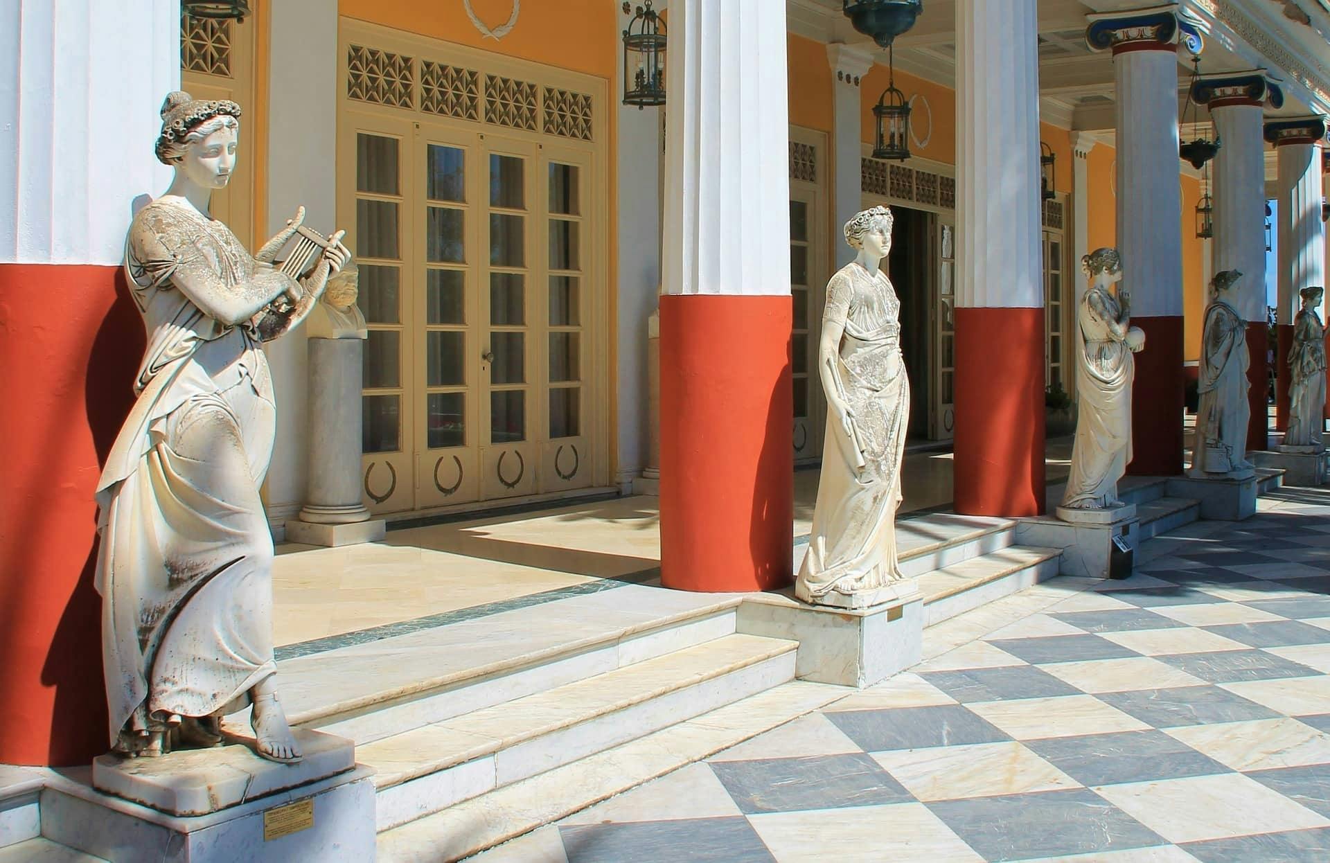 Small Group Corfu Tour with Achillion Palace and Paleokastritsa