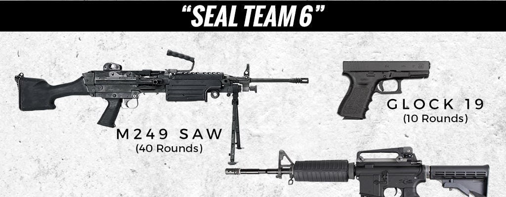 Experiência de tiro do Seal Team 6 em Las Vegas