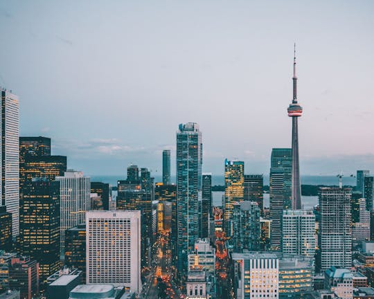 Tour della città di Toronto con biglietto per la CN Tower