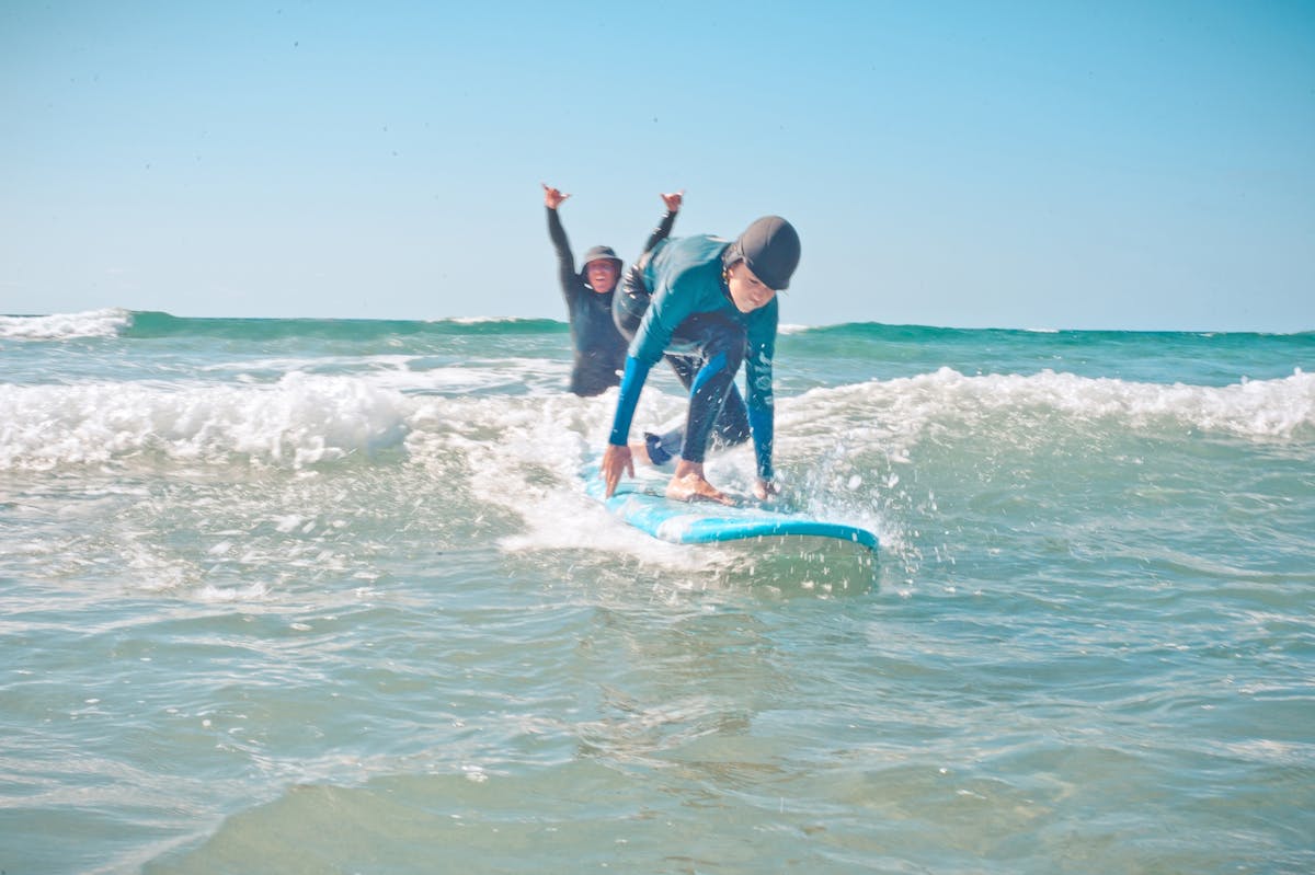 Surfles voor kinderen en familie op Fuerteventura